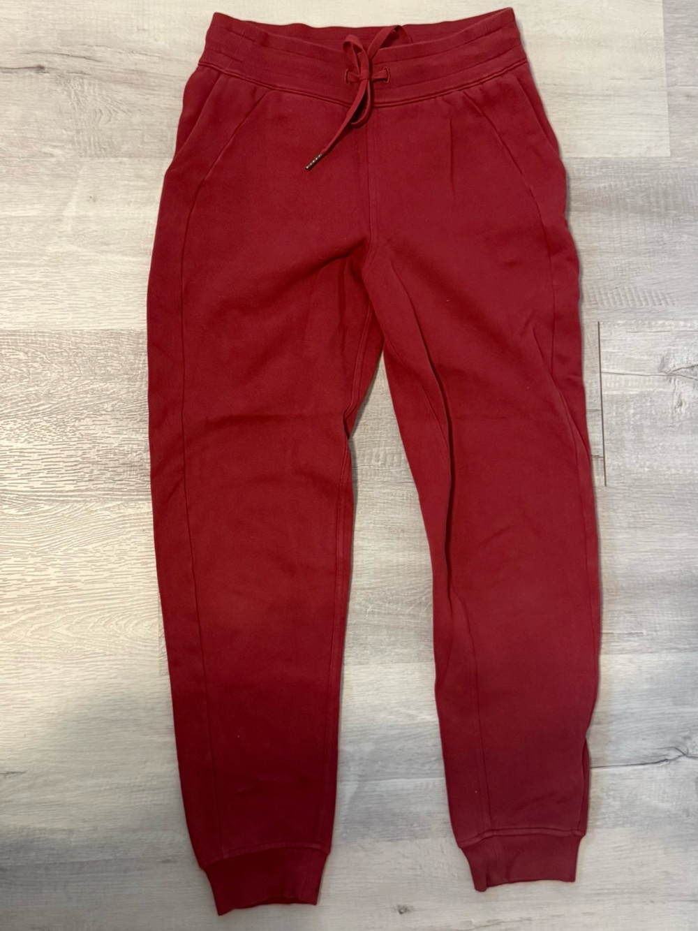 lululemon athletica Red Jogger Sweatpants